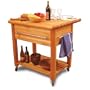 Catskill Craftsmen 2005 Grand Workcenter Island Kitchen Cart