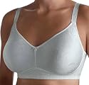 Olga Women's Satin Jacquard Contour Wire-Free Bra
