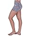 RBX Active Yoga Short with Space Dyed Printed Graphic Design