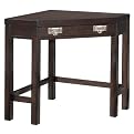 City Chic Corner Lap Top Desk - Espresso
