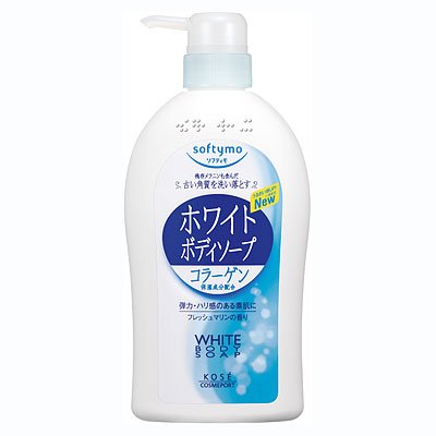 ソフティモ ホワイト ボディソープ コラーゲン 本体　600ML