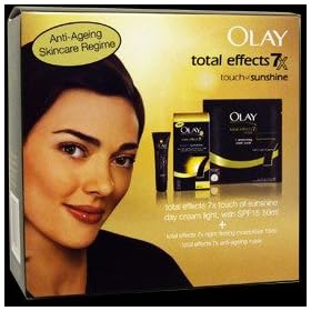Olay - Anti-Ageing Skincare Regime With Touch of Sunshine Moisturiser