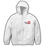 you-NeetーYouTubeのパロディー　片面プリント フルジップパーカー YouTube