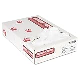 Industrial Strength Commercial Can Liners, 15 gal, .5mil, White, 500/Carton