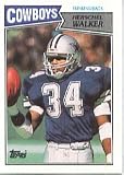 1987 Topps Herschel Walker Rookie Football Card #264 - Shipped In Protective Display Case!