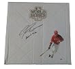 Texas Rangers Josh Hamilton Autographed 2011 World Series Logo Photo Full Size Base, PSA/DNA Authenticated