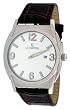 Le Chateau Men's Slim Leather Strap Watch with Date Display #7014M-7
