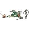 Star Wars 501st Legion Attack Dropship Vehicle with Yoda and Super Battle Droid Figures