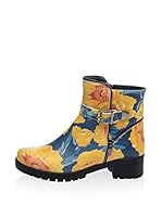 Isabelle Jaquelin Botines Flo (Azul / Mostaza)