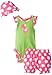 Gerber Baby Girls' 3 Piece Bodysuit, Bloomers, and Hat Set