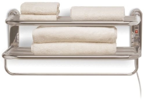 Warmrails Towel Shelf WSS satin nickel