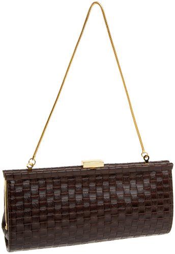 Steve Madden Woven B Clutch