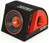 Edge Audio EDB10A-E1 EDB10A 10 inch Active Amplified Subwoofer Sub Bass Box Enclosure Includes Wiring Kit