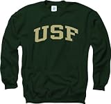 South Florida Bulls Dark Green Arch Crewneck Sweatshirt