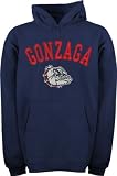 Gonzaga Bulldogs Youth Navy Tackle Twill Hooded Sweatshirt
