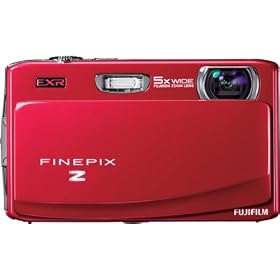 Fujifilm FinePix Z900EXR Red 16 MP CMOS Sensor with 5 x Optical Zoom Touchscreen Digital Camera Red