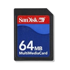 SanDisk Multimedia Speicherkarte 64MB (original Handelsverpackung)