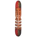 Village Sage Tribal Mask Wall Decor - Brown