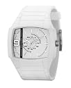 Diesel - DZ1321 - Montre Homme - Quartz Analogique - Cadran Blanc - Bracelet en Plastique Blanc