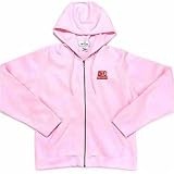 Alabama Crimson Tide NCAA Hoody Full Zip Hooded Sweatshirt For Women (Pink)