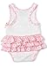 Mud Pie Girls' Baby-Newborn Little Chick Crawler, White, 9-12 Months