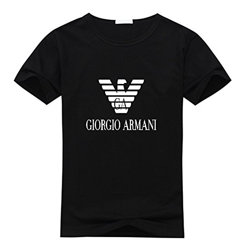 Emporio Armani Logo Men's Classic Short Sleeve Cotton T-Shirt