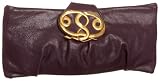 Jalda Italian Goat Serpent Kona Clutch