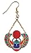 Winged Scarab Earrings - Collectible Dangle Jewelry Accessory Jewel
