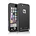 iPhone 6 Plus Waterproof Case, Easylife 6.6ft Underwater Waterproof Shockproof Dirtproof Snowproof Full Sealed Protective Case for Apple iPhone 6 Plus 5.5 inch - Black