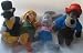Disney Bean Bag Plush Song of the South Set of 4 Fox, Vulture, Rabbit, Bear