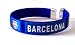 FC Barcelona Team Logo Spanish Soccer Bracelet Wristband