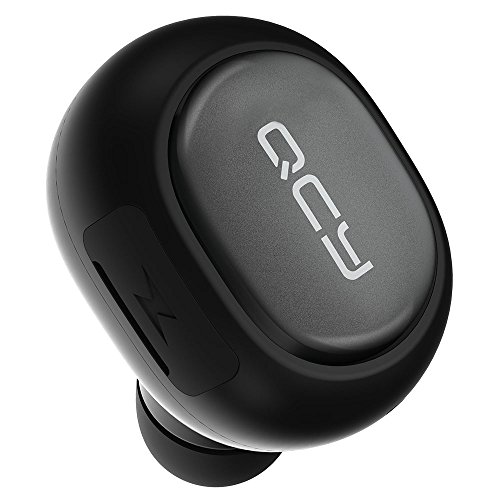 Bluetooth Headset, Q26 Mini Invisible Earpiece In Ear V4.1 Wireless Bluetooth Car Headset Headphone Earbud Earphone with Microphone Hands Free Calls for iPhone Samsung LG HTC Motorola iPad (Black)