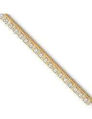 14k AA Diamond tennis bracelet Diamond quality AA (I1 clarity, G-I color)