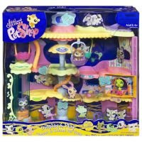 Childrens Toyshop  Toys : Littlest Pet Shop Round N Round Pet Town Playset