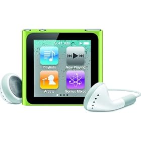 Apple - iPod Nano - 16 Go - �cran Multi-Touch - Vert - Nouveau
