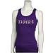 LSU Tigers Purple Ladies Rhinestone Tank Top