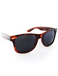 Vintage Buffalo Checker Wayfarer Style Sunglasses with FREE Eyewear Holder by Private Island