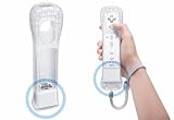 Nintendo Wiimote and Motion Plus Combo Pack (Free Silicon Case) - White Wii Remote (Wiimote) Control / Controller and Motion Plus for Nintendo Wii Console