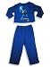 Megaman - Boys Long Sleeved Pajamas, Royal Blue
