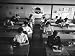 Classroom Full of High School Students Taking the 1st Ever National Merit Scholarship...