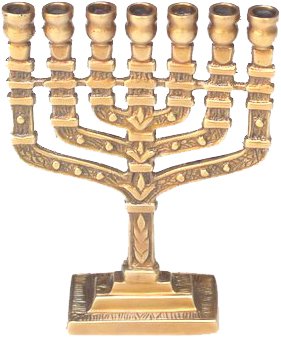 Menorah 7 Candle with 3.25x1x4.5 H