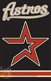 AFHOU Astros 44x28 Applique Banner - Model AFHOU MLB Banner Pennant Flag