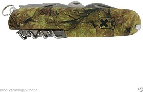 Swiss Army Style Camo 16-function Multi-tool Survival All in One Pocket Knife