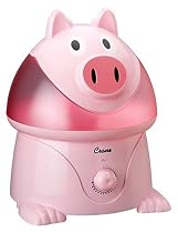Crane Adorable 1 Gallon Cool Mist Humidifier, Pig Shape