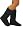 Womens Black Faux Fur Boots Ladies Shoes Size 3 UK