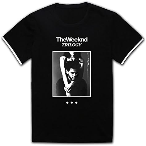 Amazinghirt Customized Tee for Mens 100% Cotton-In The Night The Weekend Black