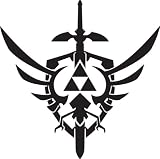 Legend of Zelda Skyward Sword Sticker Black