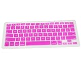 Lovely Pink Preprint Silicone Keyboard Cover for Aluminum Unibody Macbook Pro 13