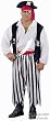 Adult Men's Plus Size Pirate Costume XXL