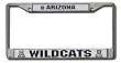 Arizona Wildcats Chrome Frame